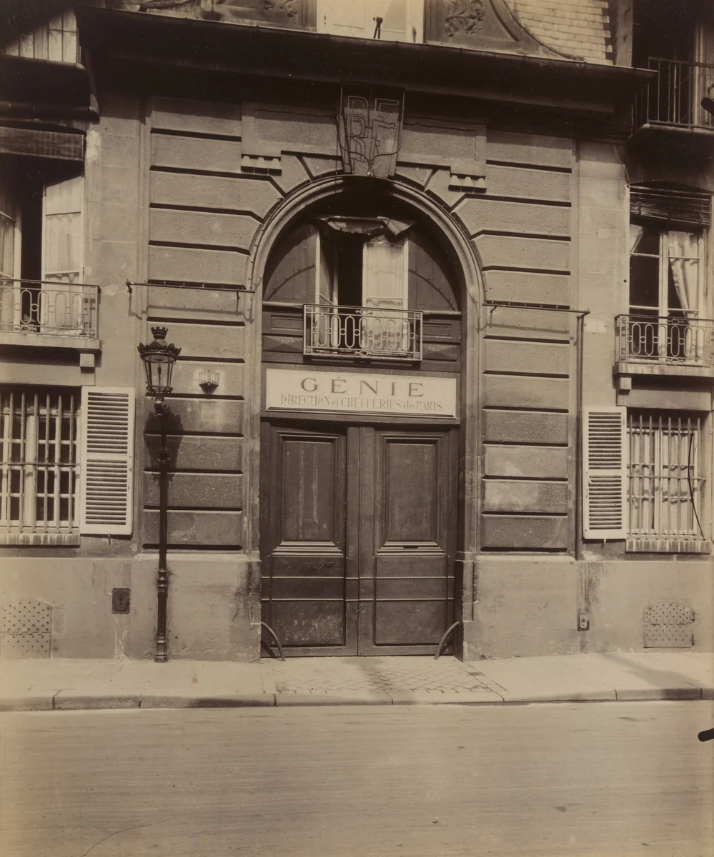 Ancien Couvent de Panthémont. 104 rue de Grenelle by Eugène Atget, photograph, 1912