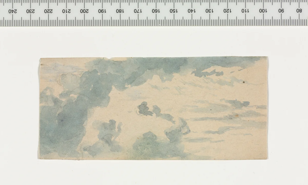 Cloud Study by anonymous, drawing, 1800-1899