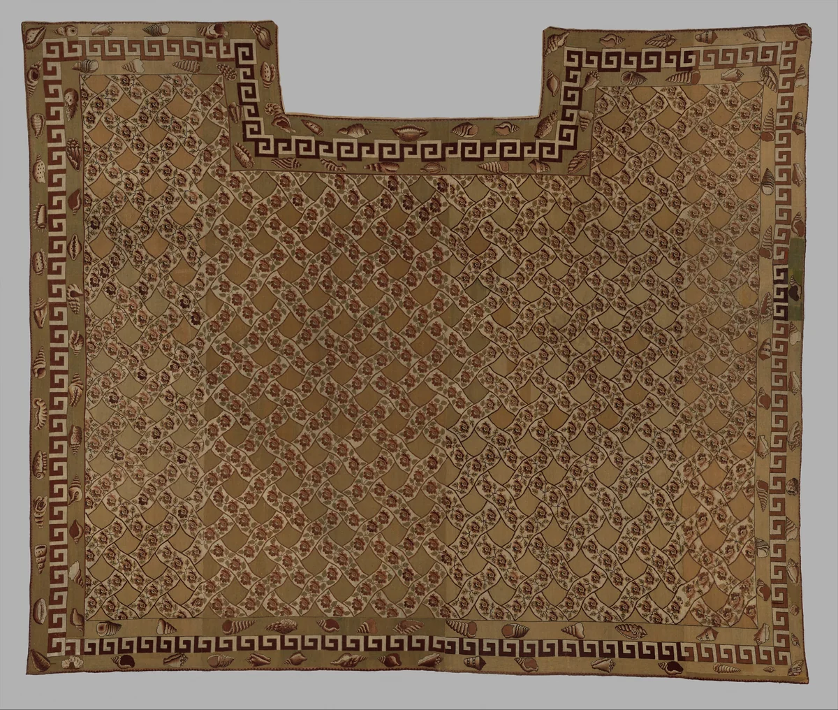 Carpet by Ann Moore, artwork, 1808-1812