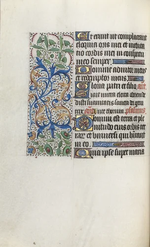 Book of Hours (Use of Rouen): fol. 33v by Master of the Geneva Latini, book, 1465-1475