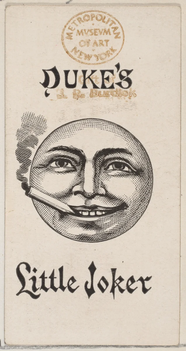 Duke's Little Joker, from the Playing Cards series (N84) to promote Turkish Cross-Cut Cigarettes for W. Duke, Sons and Co. by W. Duke, Sons & Co., print, 1888