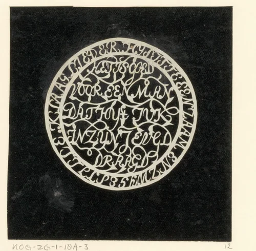 Spreuk: Het is goed voor een Man dat hij 't juk in zijn leven draagt. Hij sitte eenzaam en zwijge stille klaaglieder by anonymous, other, 1750-1849