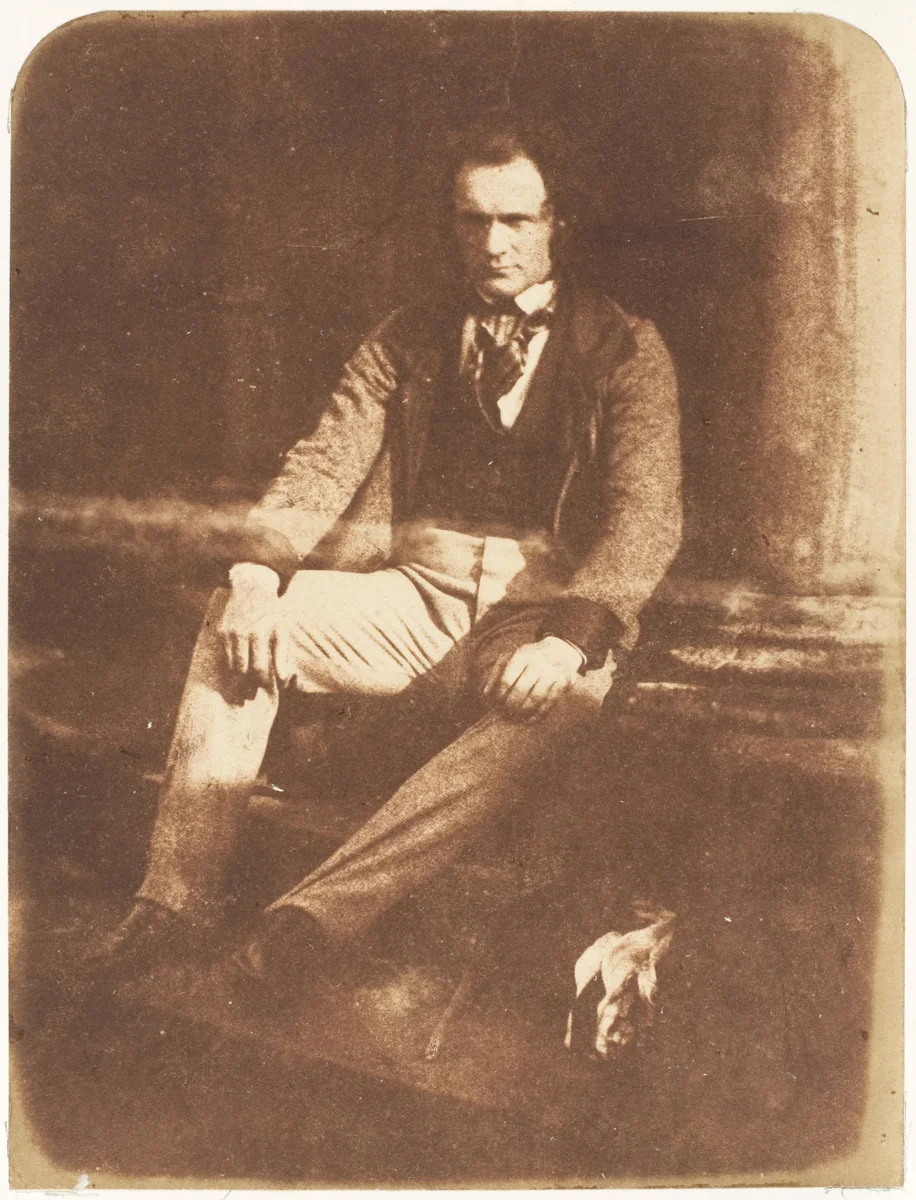 Thomas Duncan by Hill and Adamson, photograph, 1843-1847
