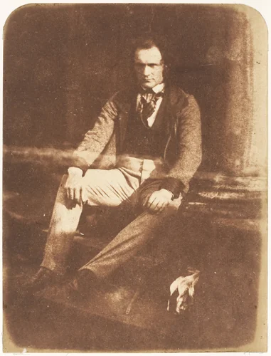 Thomas Duncan by Hill and Adamson, photograph, 1843-1847