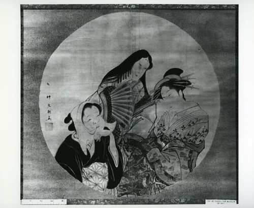 Beauties of the Three Classes by Yanagi Buncho II, painting, 1764-1801
