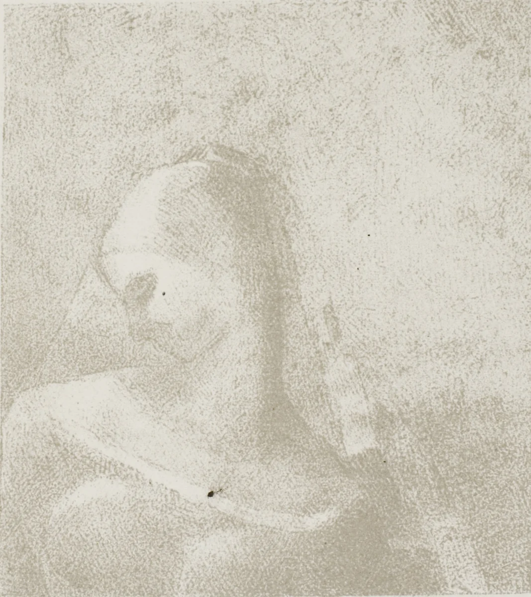 Helen - Ennoia, plate 10 of 24 by Odilon Redon, print, 1896