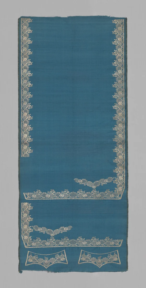 Uncut Waistcoat by France, textile, 1750-1769