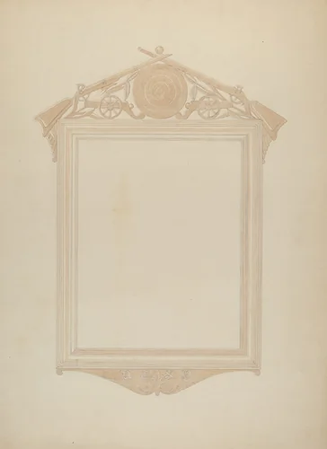 Picture Frame by John Koehl, index of american design, 1935-1942