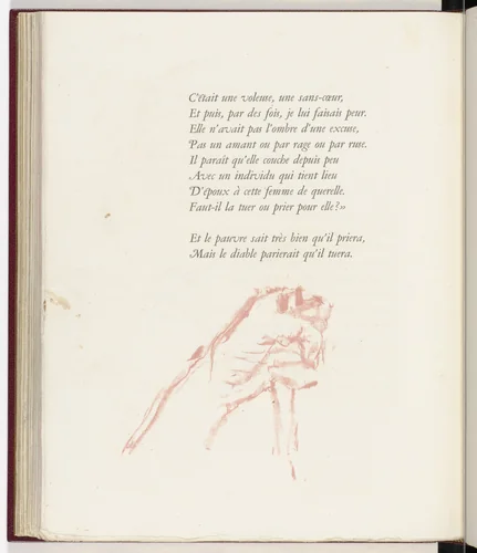 In-text plate (page 104) from Parallèlement (In Parallel) by Pierre Bonnard, illustrated book, 1900