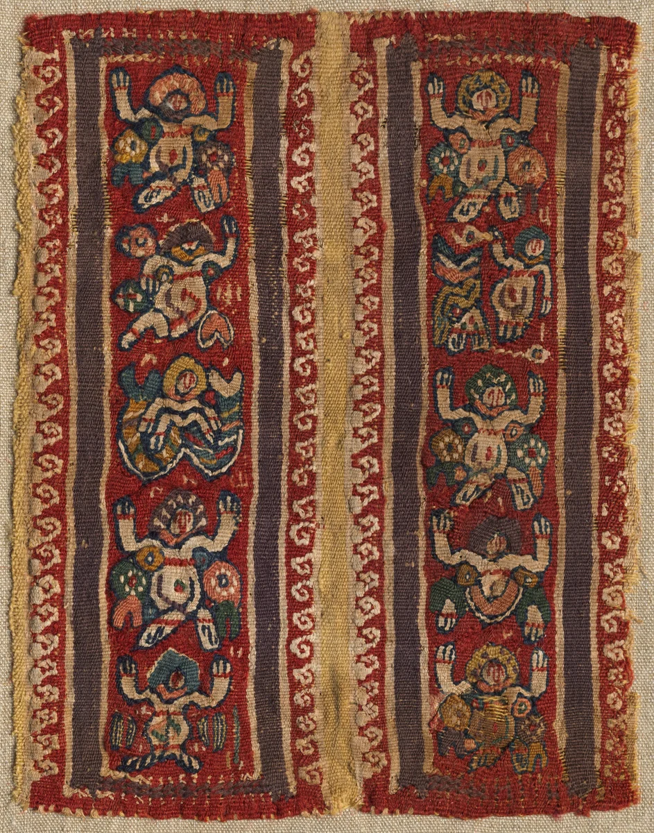 Fragment, Sleeve Ornament of a Tunic by Unknown, textile, 400-699