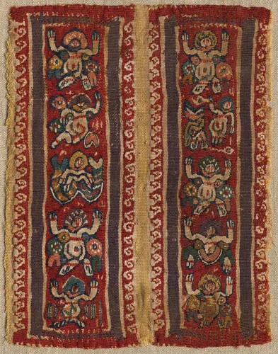 Fragment, Sleeve Ornament of a Tunic by Unknown, textile, 400-699