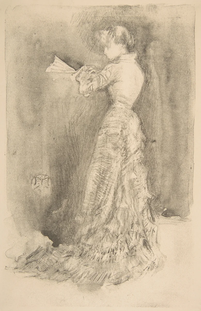 The Toilet by James McNeill Whistler, print, 1878