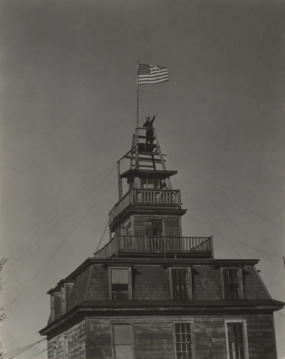 Lookout House, Prospect Mountain, Lake George by Alfred Stieglitz, photograph, 1927