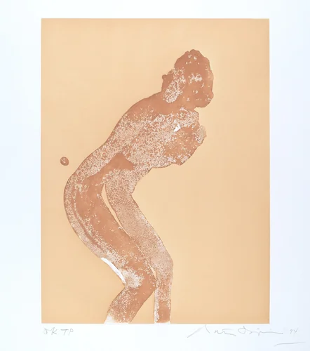 Dancer III by Nathan Oliveira, print, 2004