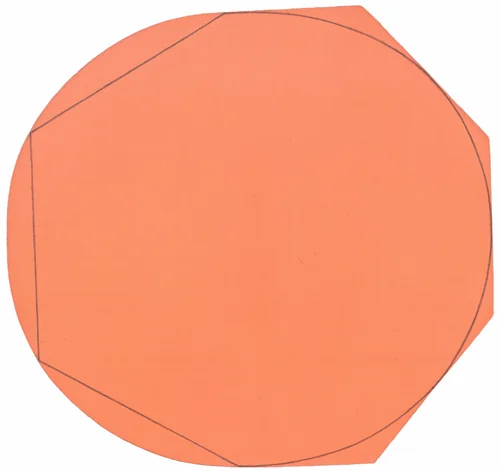 Untitled II by Robert Mangold, painting, 1972