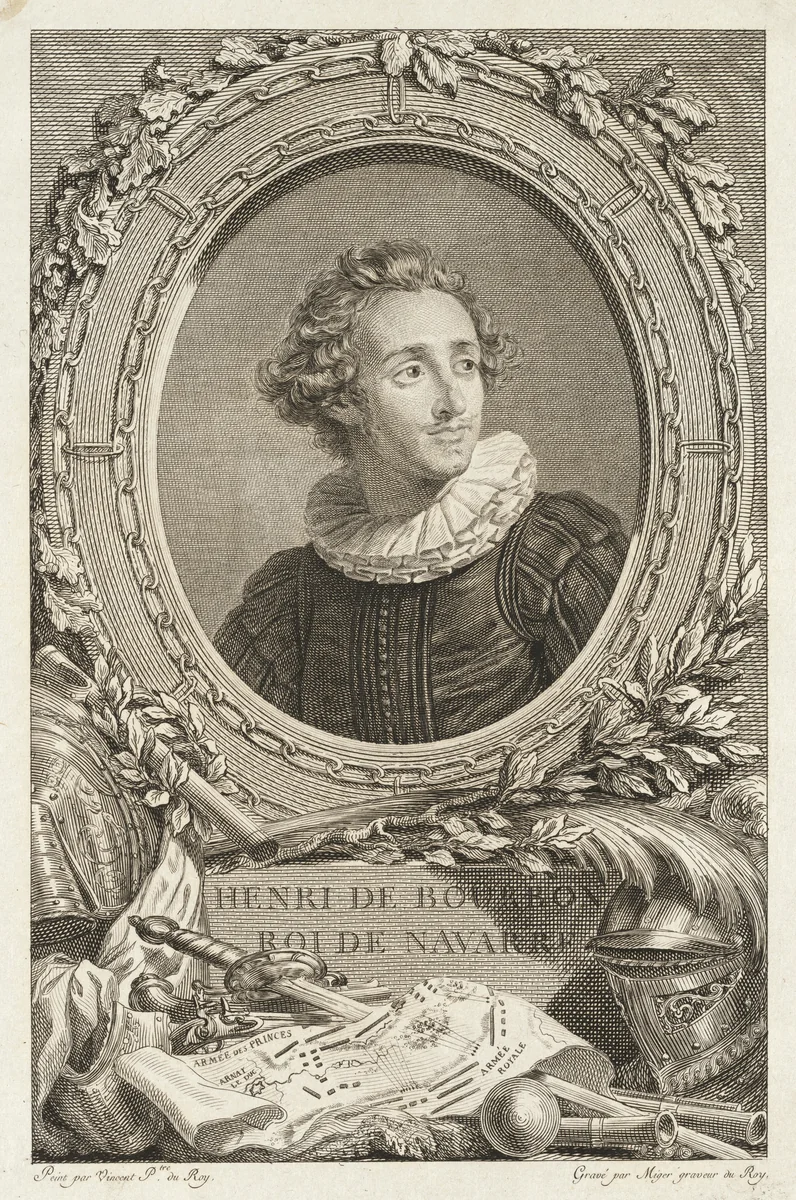 Henri de Bourbon, Roi de Navarre by Simon Charles Miger
François-André Vincent, print, 1786