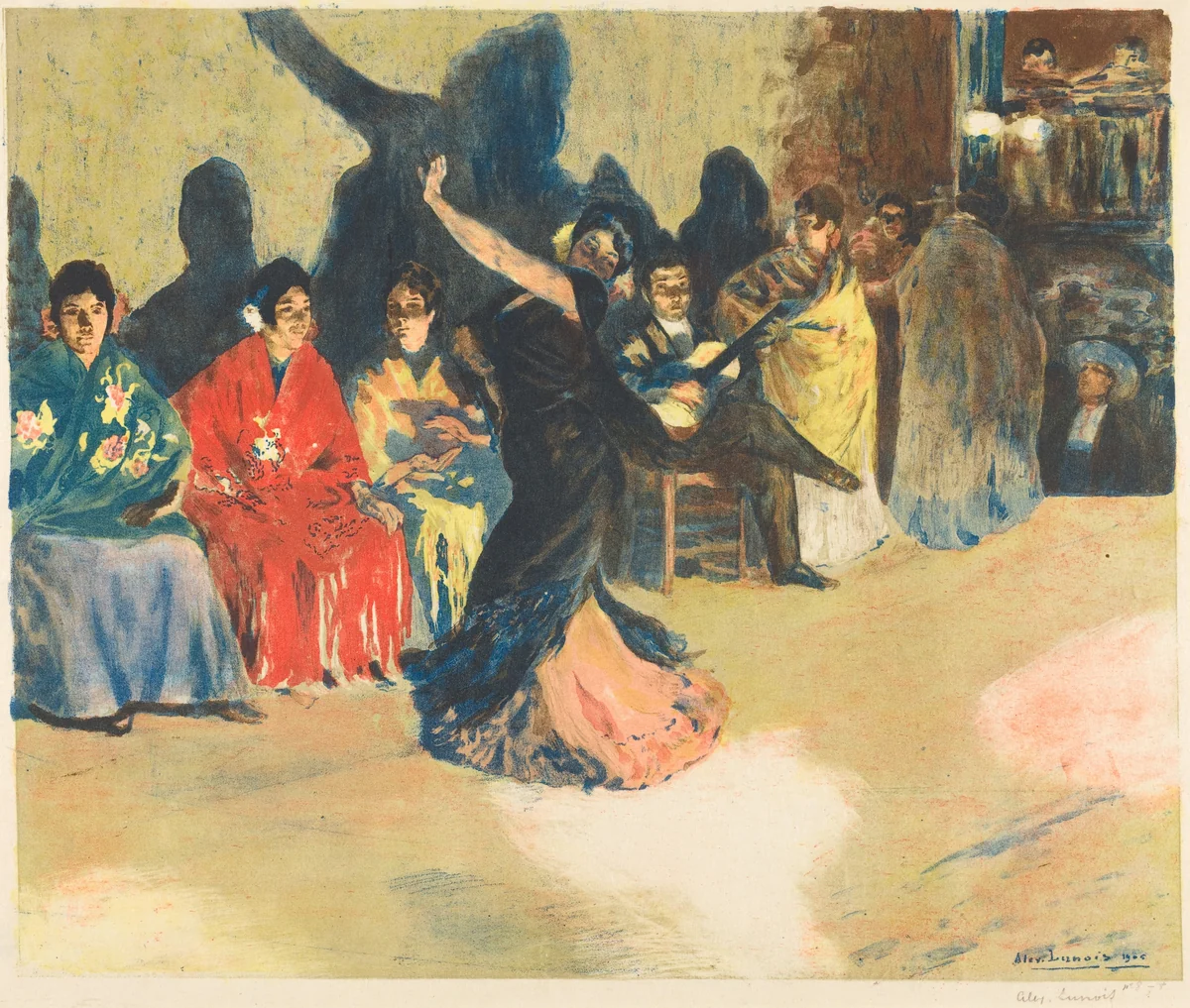 Les panaderos by Alexandre Lunois, print, 1905