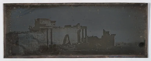 Baalbek by Joseph-Philibert Girault de Prangey, photograph, 1843-1844