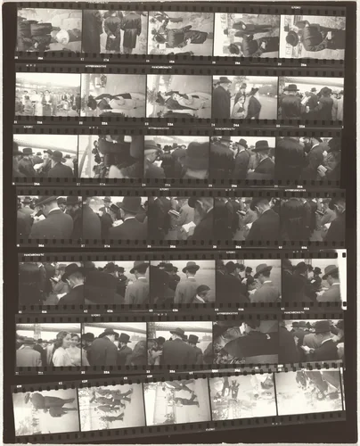 Guggenheim 114/Americans 16--New York City by Robert Frank, photograph, 1955
