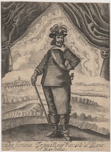 Vincent le Blanc of Marseilles by Unknown 19th Century, print, 1800-1899