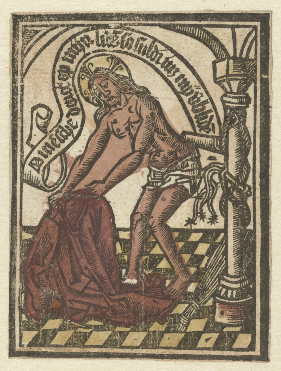 Man van Smarten by anonymous, print, 1490-1510