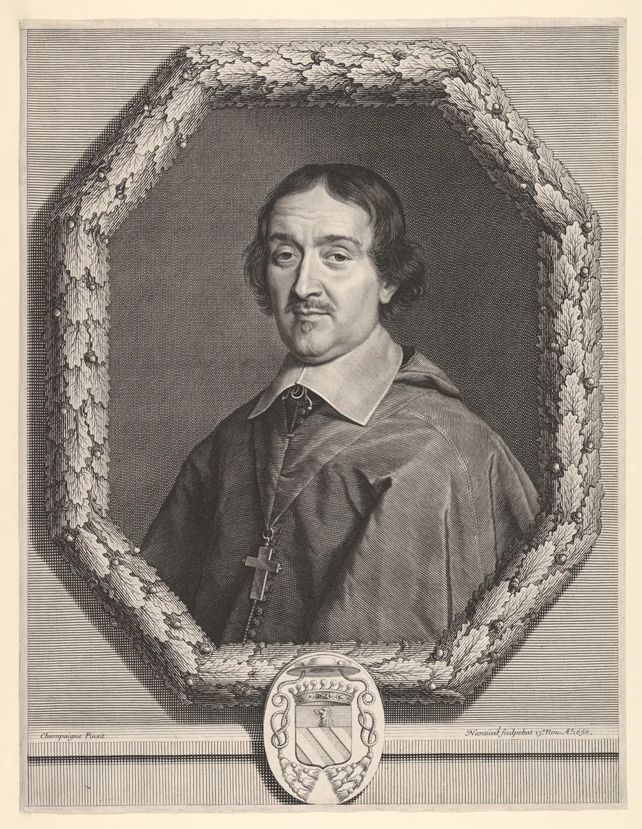 François Servien by Robert Nanteuil, print, 1656