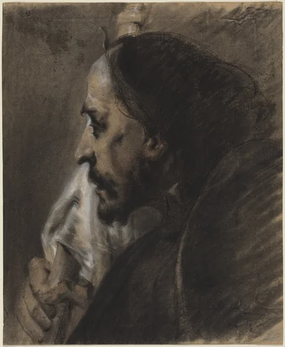 Saint James Major by Giovanni Battista Piazzetta, drawing, 1738-1742