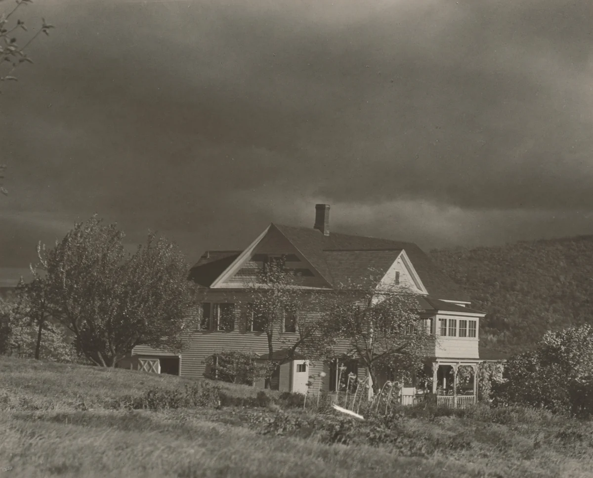 Lake George by Alfred Stieglitz, photograph, 1922