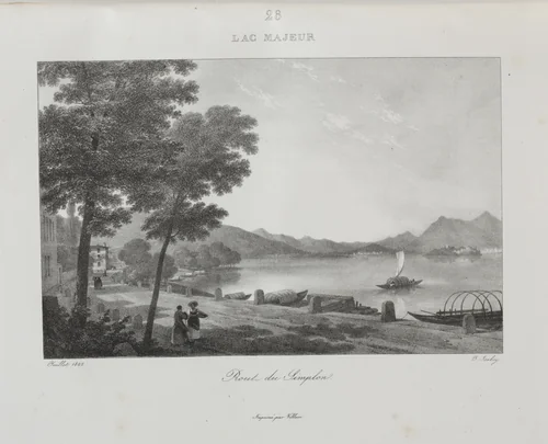 Voyage en Italie en 1822 by Jean Baptiste Isabey, book, 1833