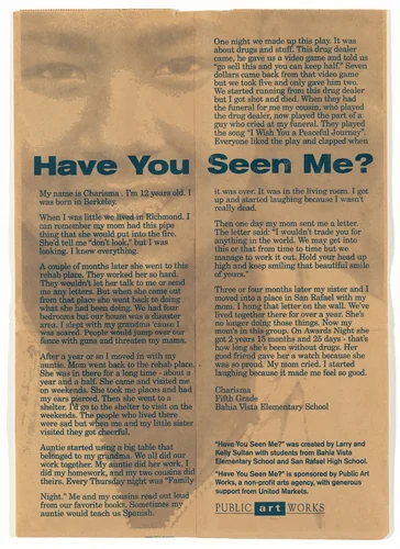 My Name is Charisma by Larry Sultan, photograph, 1994