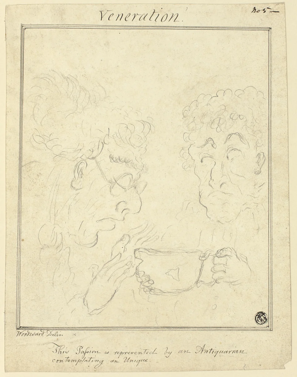 Veneration by George Woodward, drawing, 1770-1809