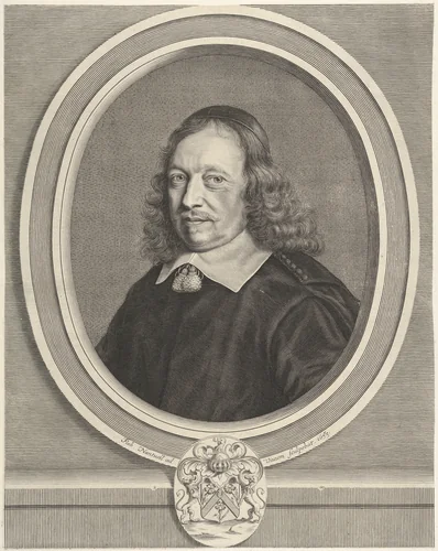 Gilles Blondeau by Robert Nanteuil, print, 1653