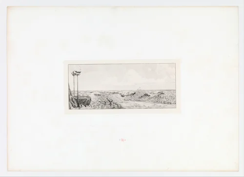 Huldigung (Homage) from Ein Handschuh (A Glove). Cyclus von zehn Compositionen radirt. Rad. Opus VI, Plate VI. First edition by Max Klinger, print, 1881