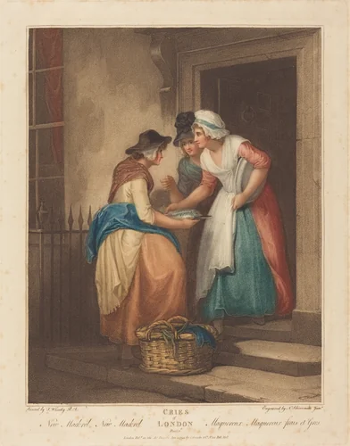 New Mack'rel by Niccolò Schiavonetti
Francis Wheatley, print, 1795