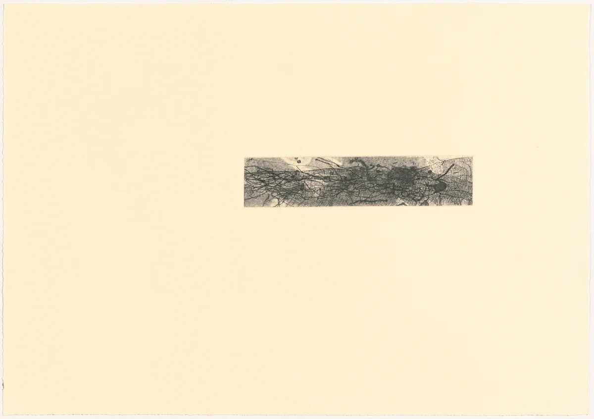 Day Five from Seven Day Diary (Not Knowing) by John Cage, portfolio, 1978