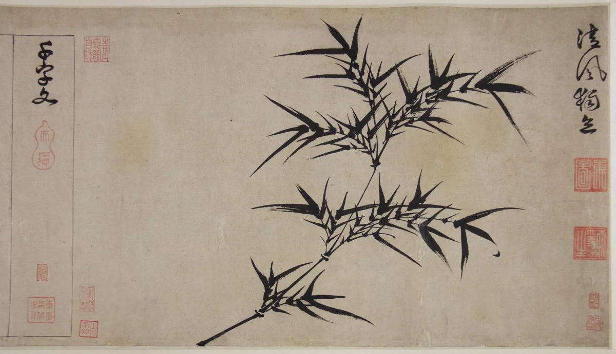 Thousand Character Classic by Zhan Jingfeng, painting, 1599