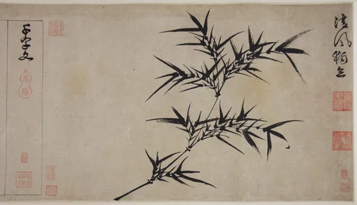 Thousand Character Classic by Zhan Jingfeng, painting, 1599