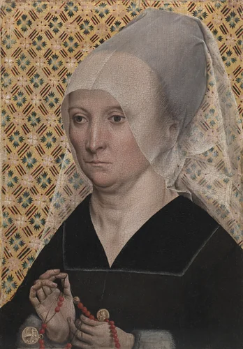Portrait of a Woman by Master of the Holy Kinship, painting, 1485-1500