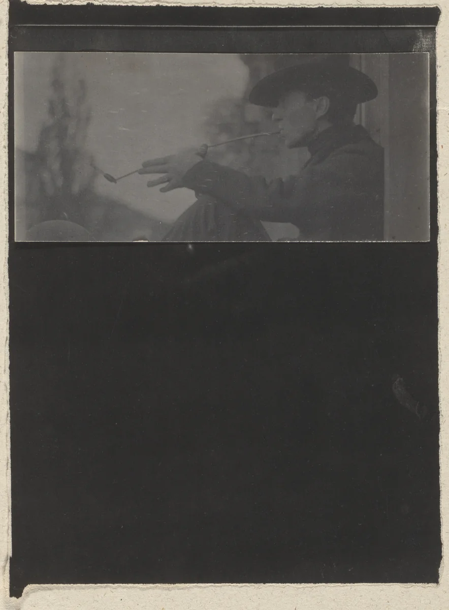 Portrait of Edward Steichen by Gertrude Käsebier, photograph, 1901