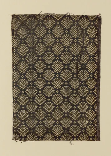 Fragment by Italy, textile, 1650-1700