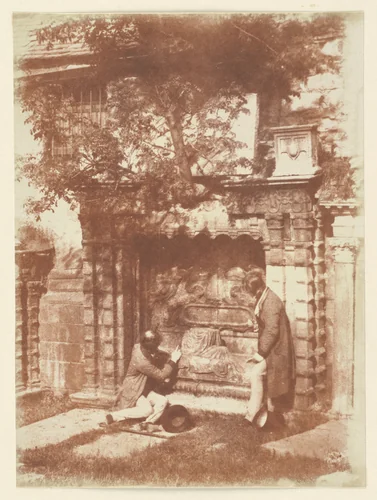 The Nasmyth Tomb, Greyfriars Churchyard by Hill and Adamson, photograph, 1843-1847