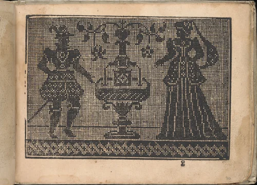 Neu künstlich Modelbuch (page 40r) by Bernhard Jobin, book, 1598