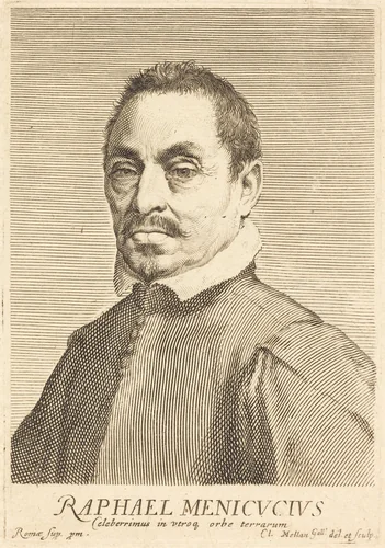 Raffaello Menicucci by Claude Mellan, print, 1598-1688