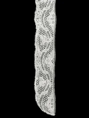 Border by Flanders, textile, 1725-1775