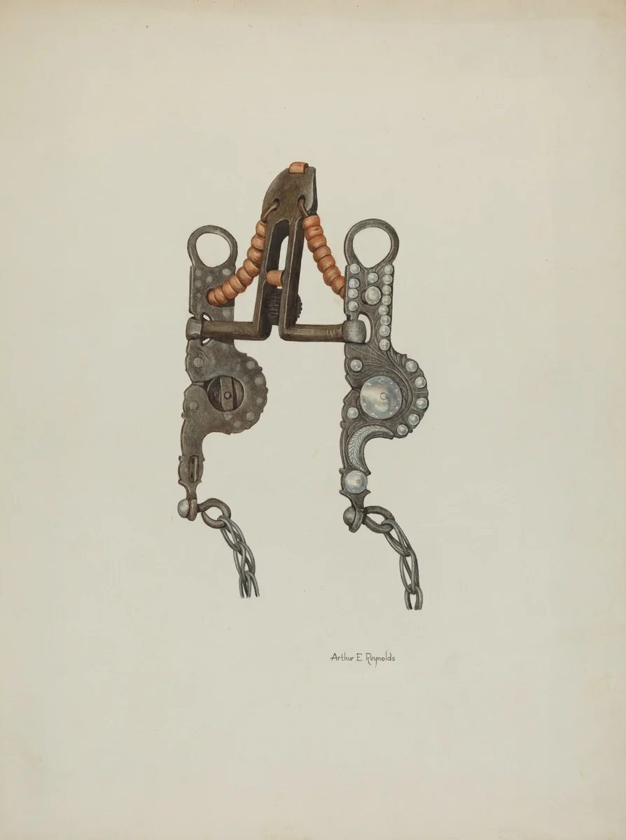 Bit by Arthur P. Reynolds, index of american design, 1940