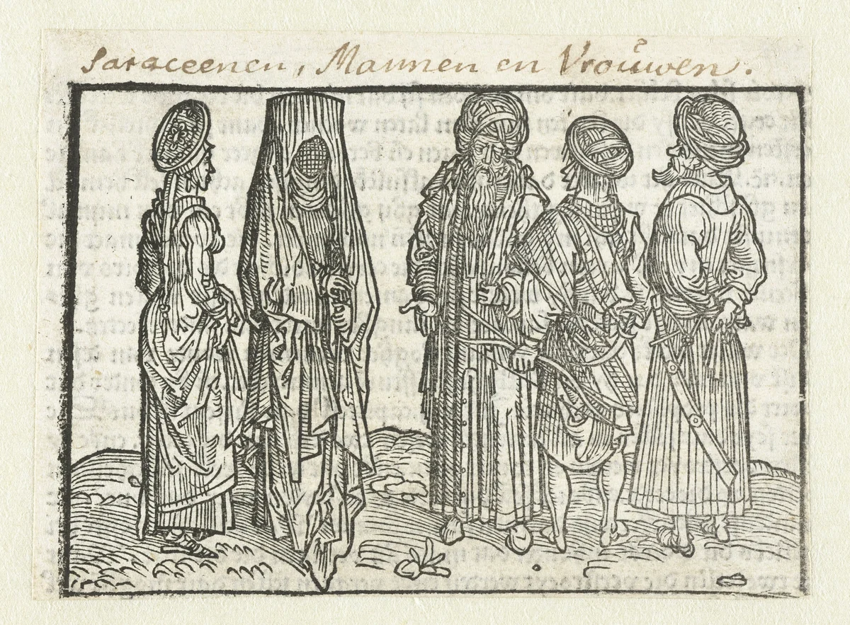 Saracenen by Erhard Reuwich, print, 1486-1488