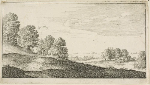 Albury by Wenceslaus Hollar, print, 1640-1650