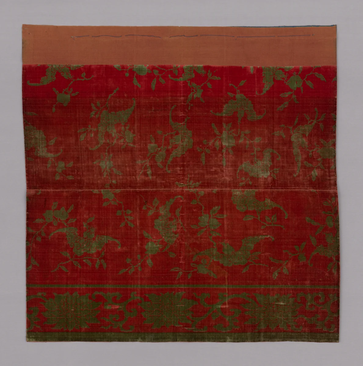 Fragment (Furnishing Fabric) by China, textile, 1750-1800
