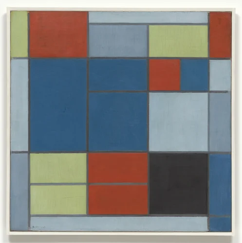 Composition C by Piet Mondrian, painting, 1920