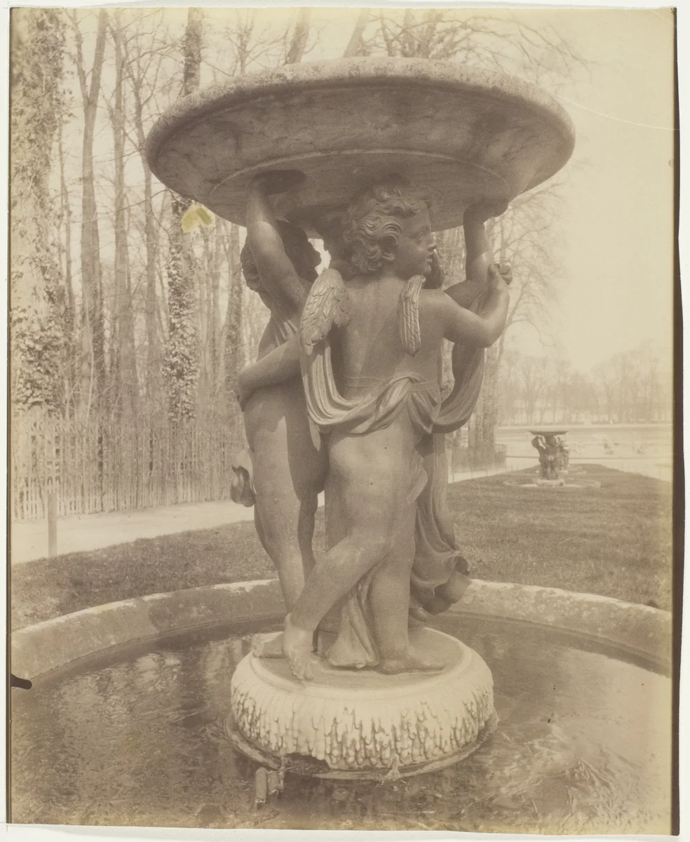 Versailles, Le Parc by Jean-Eugène-Auguste Atget, photograph, 1906